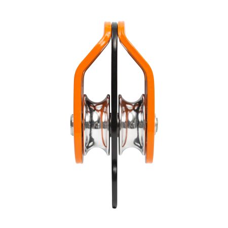  Блок-ролик Вертикаль двойной дюралевый с подшипником в Севастополе  