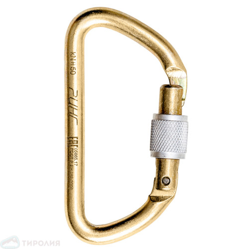  Карабин Ринг сталь трапеция (keylock) 5000 в Севастополе  