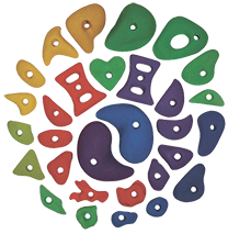  Комплект зацепок скалолазных Венто (50шт) в Севастополе  