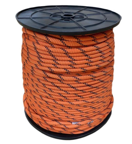  Веревка Венто Профистатик 10мм оранжевая,черная в Севастополе  