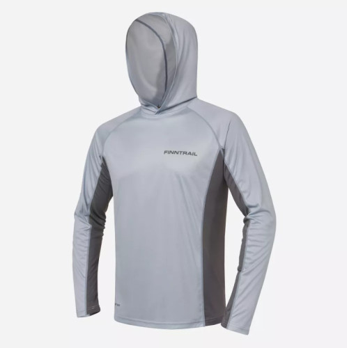 Лонгслив Finntrail мужской Wave Big Logo 6614 Grey в Севастополе