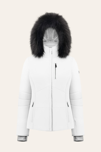 Куртка горнолыжная Poivre Blanc с иск.мехом W24-0800-WO/A белый в Севастополе