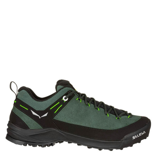 Купить ботинки salewa ms wildfire leather raw green/black в Севастополе