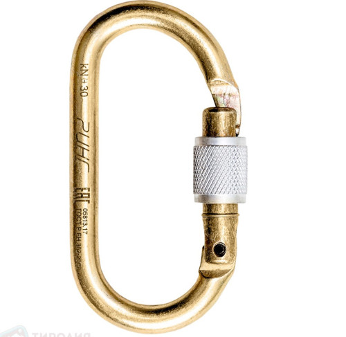  Карабин Ринг сталь овал (keylock) 3000 в Севастополе  