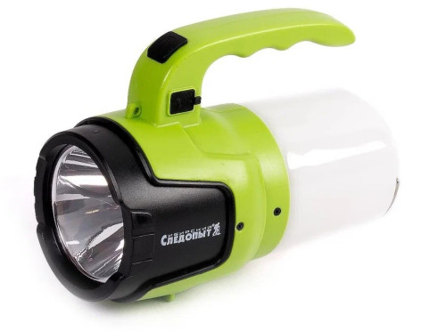 Фонарь-фара Следопыт-Атум 1 LED+8 LED аккум.