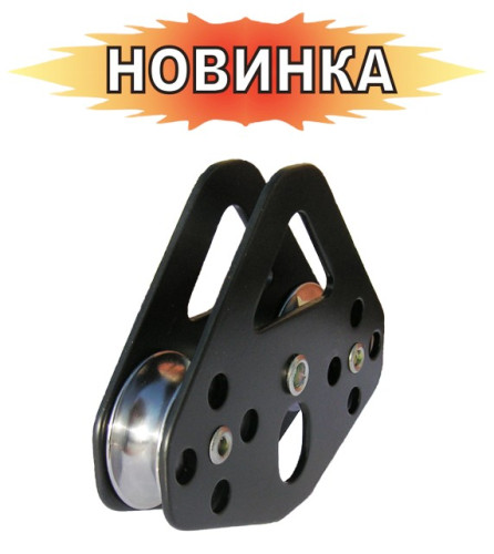 Блок-ролик Вертикаль ТАНДЕМ сталь с подшипником Sturdy в Севастополе  