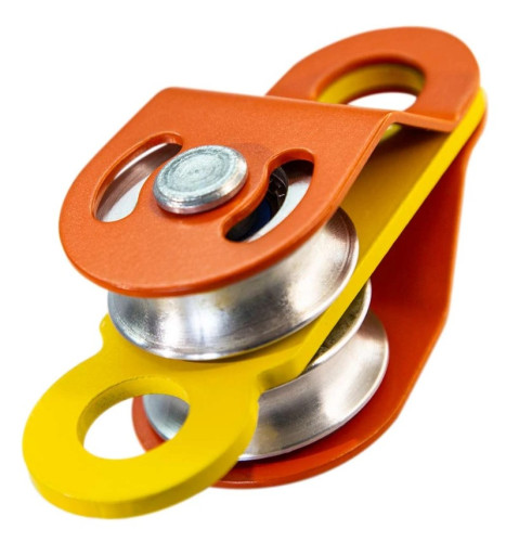  Блок-ролик Орион-Альп двойной сталь с подшипником в Севастополе  