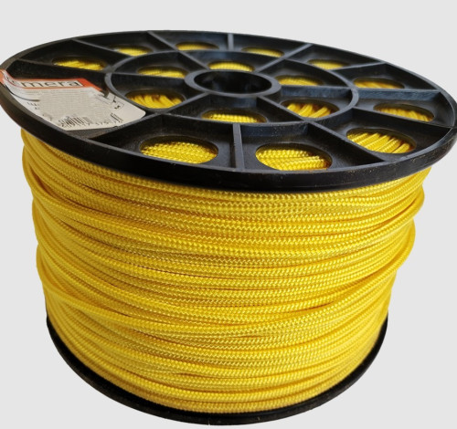  Репшнур Remera 32L PES/PA 6мм нагр.1200кгс желтый в Севастополе  