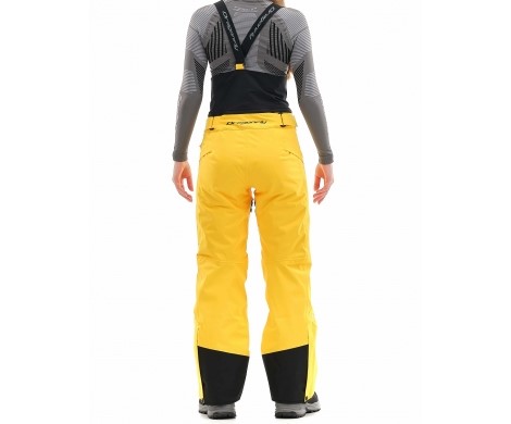 Брюки горнолыжные Dragonfly Gravity Premium Woman Yellow-Dark Ocean в Севастополе