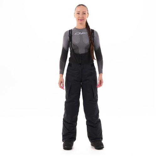 Штаны горнолыжные утепленные Dragonfly Gravity Premium Woman Black 2023 в Севастополе