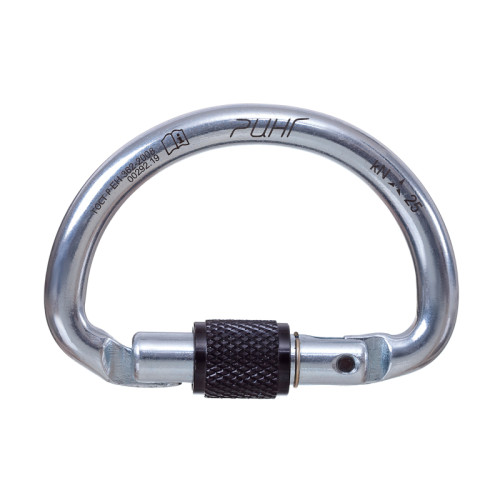  Карабин Ринг сталь полукруглый (keylock) 2500 в Севастополе  
