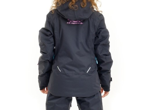 Куртка горнолыжная Dragonfly утепленная Gravity Premium Woman Black-Pink в Севастополе