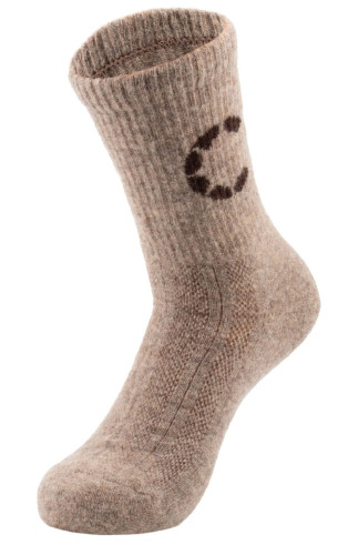 Купить Носки Следопыт Organic wool socks YAK,natural brown в Севастополе
