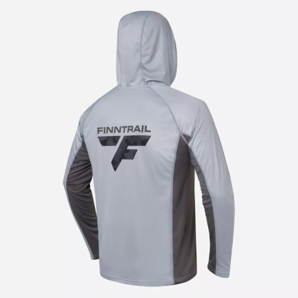 Лонгслив Finntrail мужской Wave Big Logo 6614 Grey в Севастополе