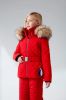 Куртка горнолыжная Poivre Blanc с иск.мехом W21-1003-JRGL/A красный в Севастополе