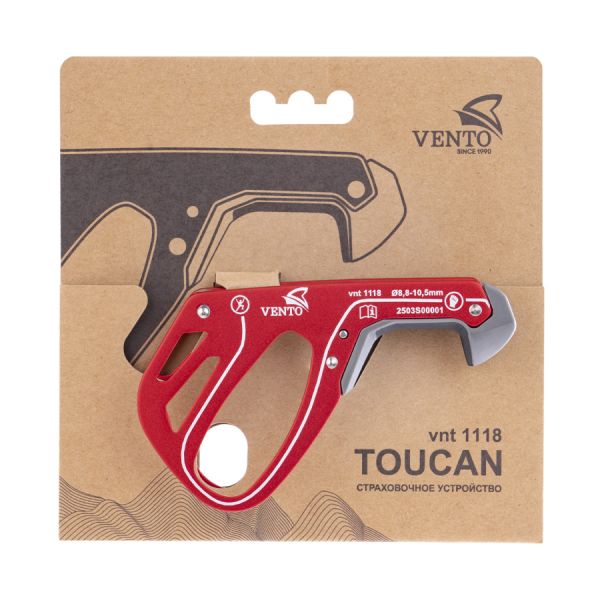  Страховочное устройство Венто "Toucan" красный в Севастополе  