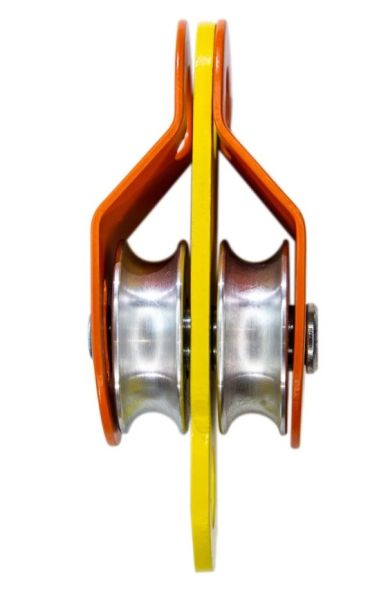  Блок-ролик Орион-Альп двойной сталь с подшипником в Севастополе  