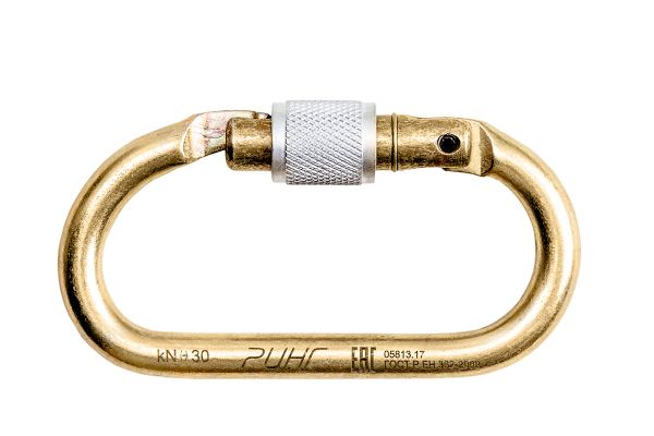  Карабин Ринг сталь овал (keylock) 3000 в Севастополе  