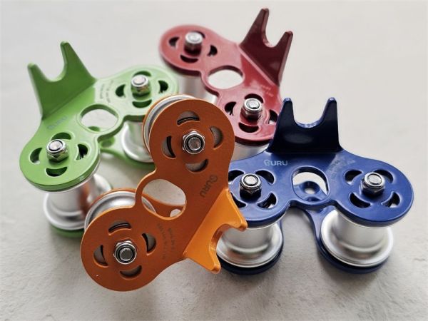  Ролик GURU Treck V2 для навесной переправы зеленый в Севастополе  