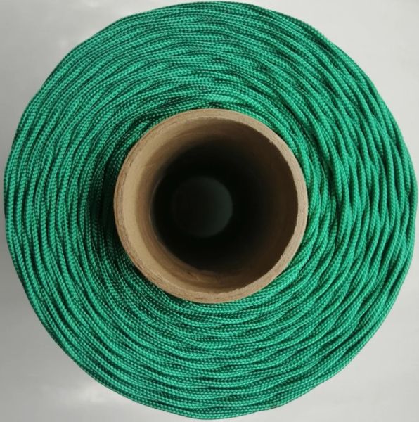  Шнур ПА плетеный 16-ти пр.с ПА серд.d 3мм зеленый,синий в Севастополе  