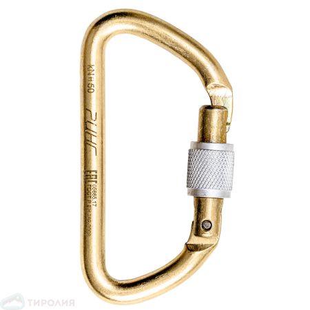 Карабины Ринг сталь трапеция (keylock) 5000 (10шт) в Севастополе  