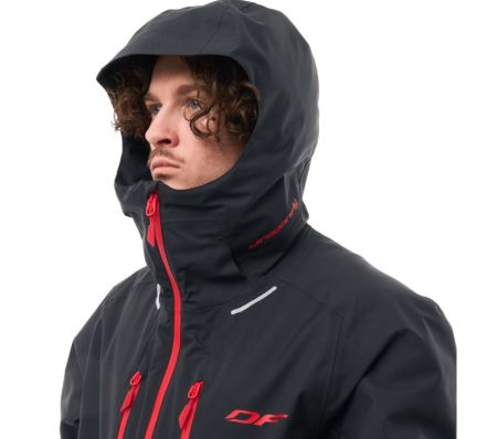 Куртка горнолыжная Dragonfly утепленная Gravity Man Black-Red в Севастополе