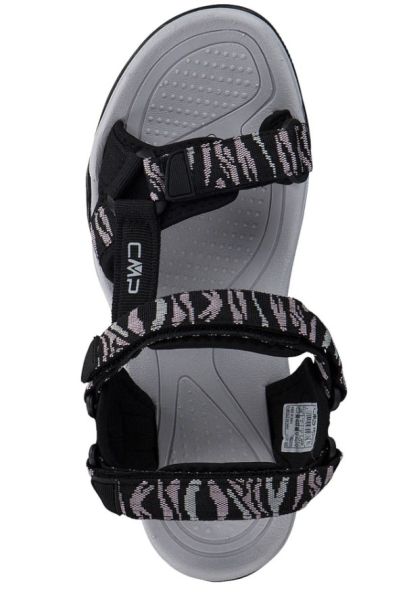 Купить сандалии cmp hamal wmn hiking nero-pale rose черный в Севастополе