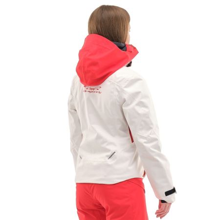 Куртка горнолыжная Dragonfly утепленная Gravity Premium Woman Gray-Red в Севастополе