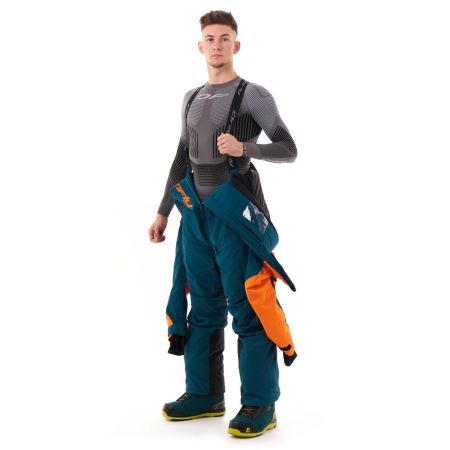 Комбинезон сноубордический Dragonfly Gravity Premium MAN Dark Ocean-Orange 2023 в Севастополе