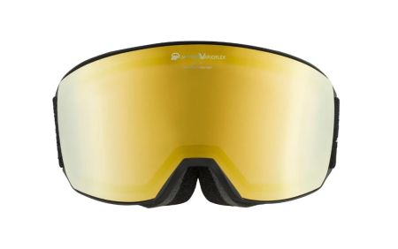 Купить Маска Alpina г/л Nakiska Qv Black Matt/Qv Gold S2 в Севастополе