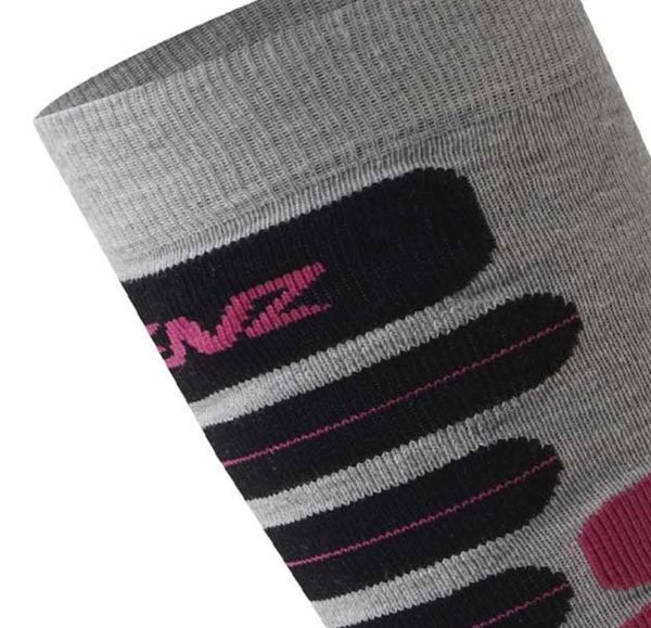 Купить Носки LENZ Skiing 2.0 Light Grey/Pink в Севастополе