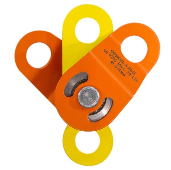  Блок-ролик Орион-Альп двойной сталь с подшипником в Севастополе  