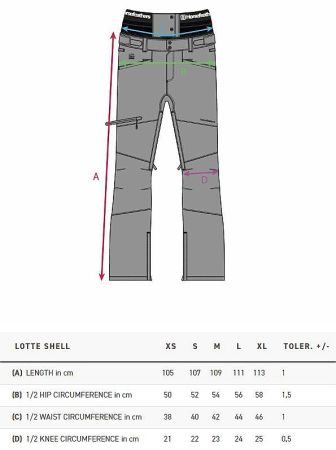 Штаны сноубордические Lotte Pants black HORSEFEATHERS в Севастополе