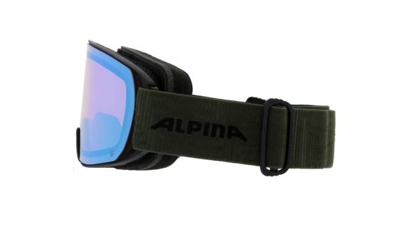 Купить маска alpina г/л nakiska q black-olive matt/q green s2 в Севастополе