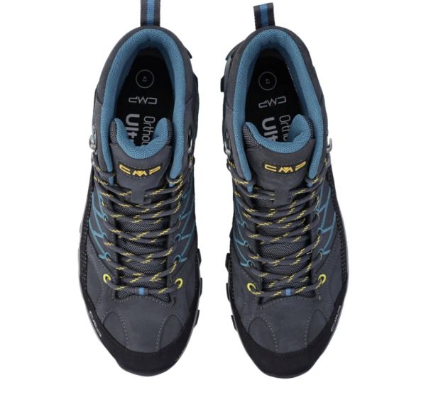 Купить полуботинки cmp rigel mid trekking shoe wp темно-серый в Севастополе