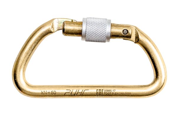  Карабин Ринг сталь трапеция (keylock) 5000 в Севастополе  