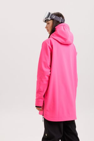 Анорак сноубордический MountainMan Barbie розовый неон в Севастополе