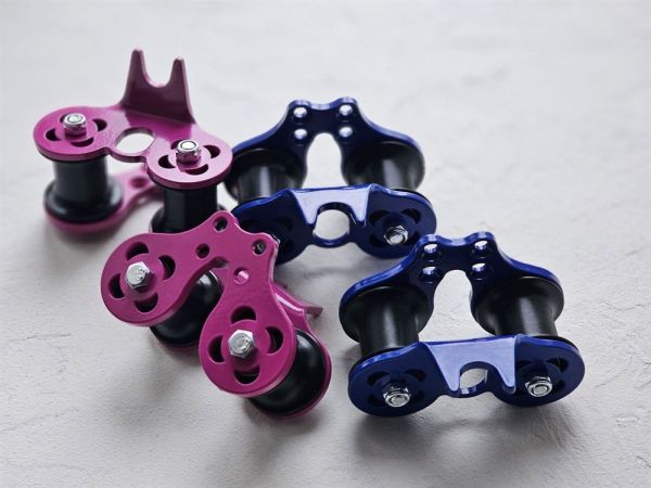  Ролик GURU Treck V2 для навесной переправы синий в Севастополе  