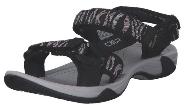 Купить сандалии cmp hamal wmn hiking nero-pale rose черный в Севастополе