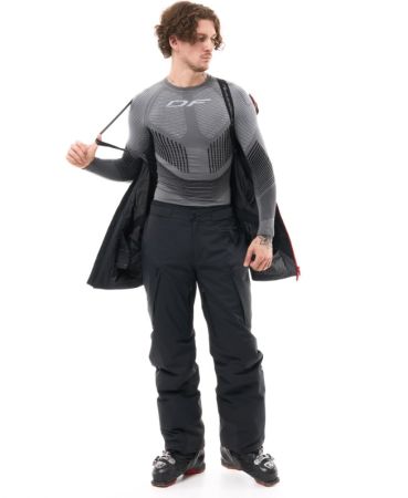 Куртка горнолыжная Dragonfly утепленная Gravity Man Black-Red в Севастополе