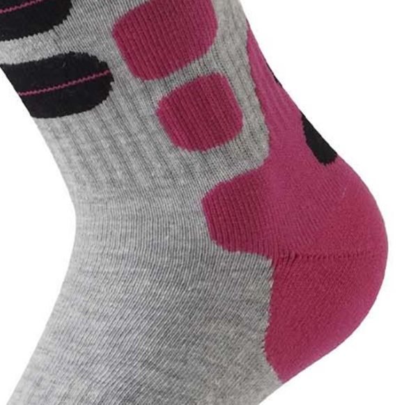 Купить Носки LENZ Skiing 2.0 Light Grey/Pink в Севастополе