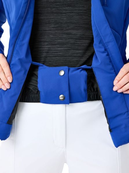 Куртка горнолыжная Poivre Blanc с иск.мехом W24-0802-WO/A синий в Севастополе