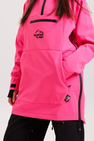 Анорак сноубордический MountainMan Barbie розовый неон в Севастополе