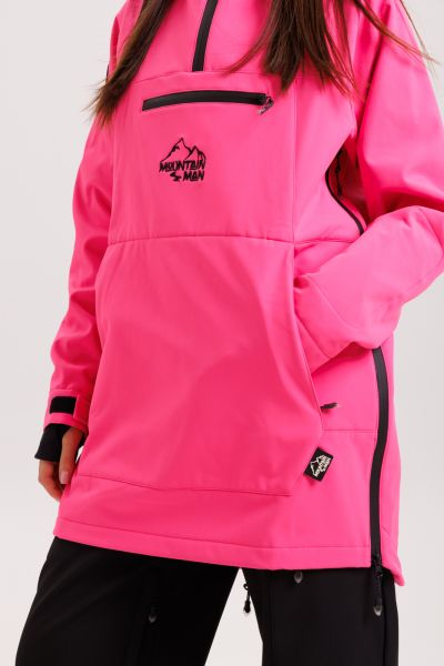 Анорак сноубордический MountainMan Barbie розовый неон в Севастополе