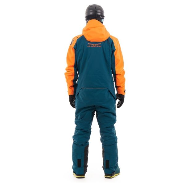 Комбинезон сноубордический Dragonfly Gravity Premium MAN Dark Ocean-Orange 2023 в Севастополе