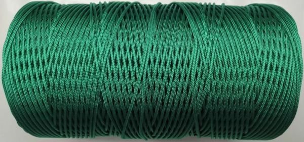  Шнур ПА плетеный 16-ти пр.с ПА серд.d 3мм зеленый,синий в Севастополе  