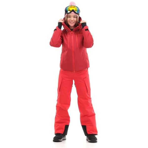 Брюки горнолыжные Dragonfly Gravity Premium Woman Red Fluo в Севастополе